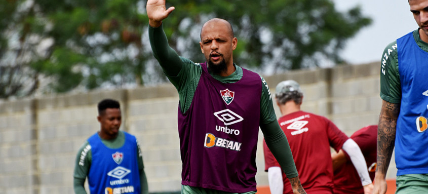 Felipe Melo chegou ao Fluminense em 2022 e foi campeão carioca, da Libertadores e da Recopa Sul-Americana