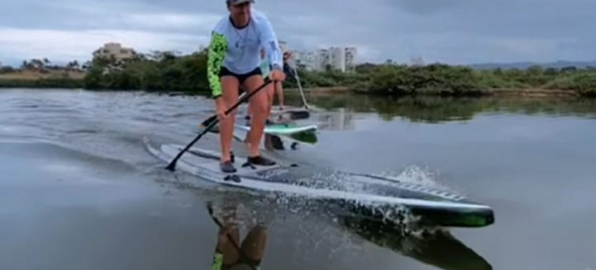 Gustavo Supmann, um dos idealizadores da competição na Praia de Itaipu, é vice-presidente da Ansup