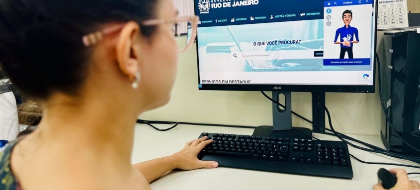 Acessibilidade: Portal do Governo do Rio tem todo conteúdo traduzido em libras
