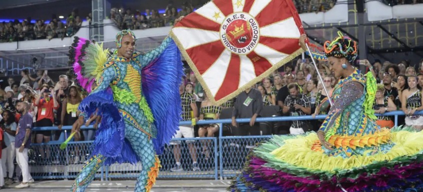 Campeã em 2024, a escola niteroiense Unidos do Viradouro vai desfilar no domingo de Carnaval