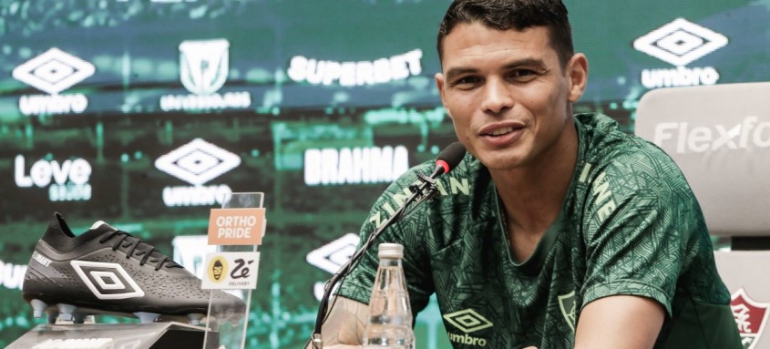 Zagueiro Thiago Silva retornou ao Fluminense após 15 anos no futebol europeu
