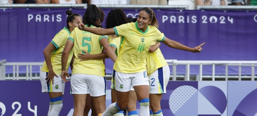 Gabi Nunes fez o único gol brasileiro no triunfo contra as africanas
