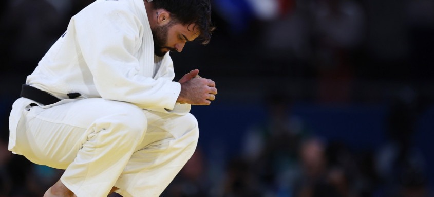 Judoca Rafael Macedo ficou perto de levar o bronze para o Brasil
