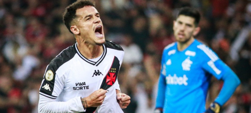 Autor do gol do Vasco no empate com o Flamengo, Philippe Coutinho destacou a batalha para voltar a jogar