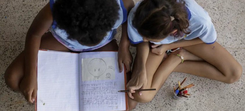 No levantamento sobre clima escolar, o estudo mostrou que a sensação de acolhimento dos alunos nas escolas vai diminuindo conforme avançam as etapas de ensino
