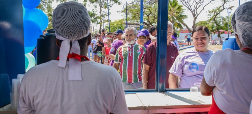 Inauguração do Café do Trabalhador de São Gonçalo
