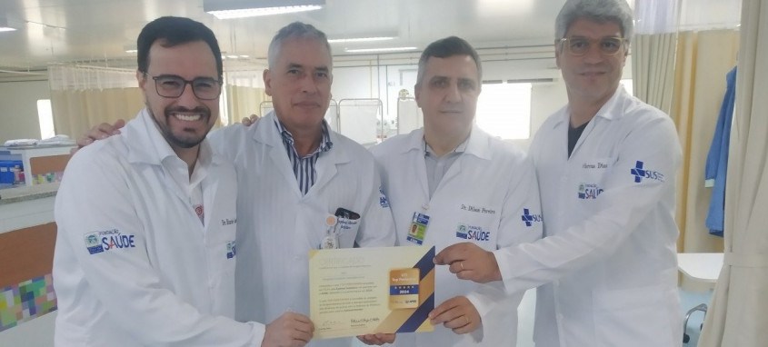 Hospital Estadual Azevedo Lima, no Fonseca, recebeu a certificação UTI Top Performer 2024