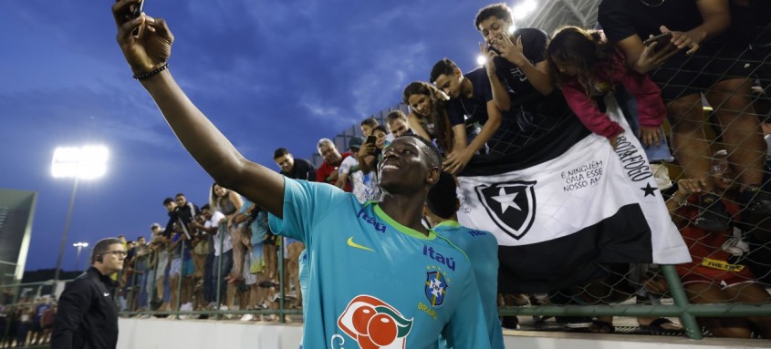 Luiz Henrique fez o gol da vitória do Brasil no duelo contra o Chile na semana passada