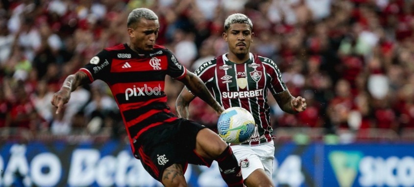 No primeiro turno, o Flamengo levou a melhor vencendo o Fluminense por 1 a 0
