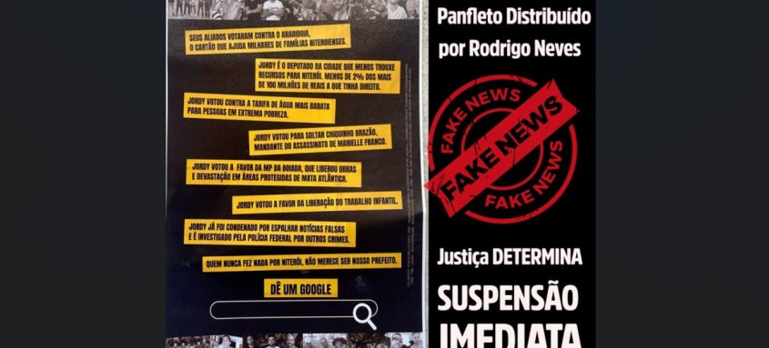 TRR/RJ determina apreensão de panfletos com Fake News contra Carlos Jordy (PL)
