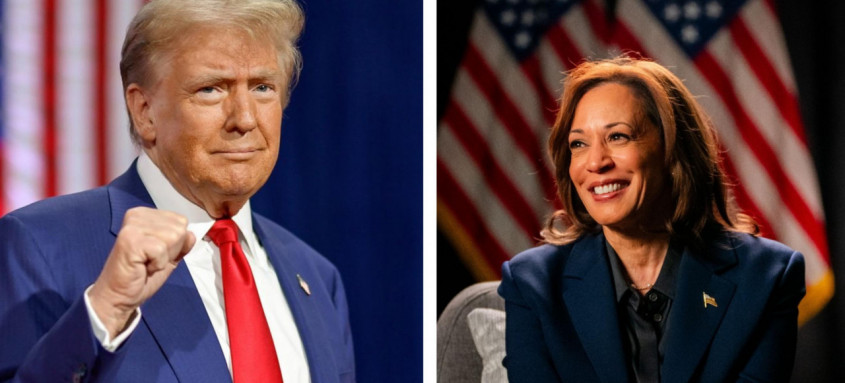 Donald Trump e Kamala Harris disputam as eleições presidenciais dos Estados Unidos