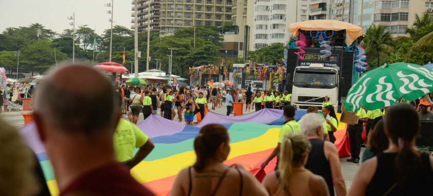 A 29ª edição da Parada do Orgulho LGBTI+ do Rio de Janeiro será neste domingo na Praia de Copacabana