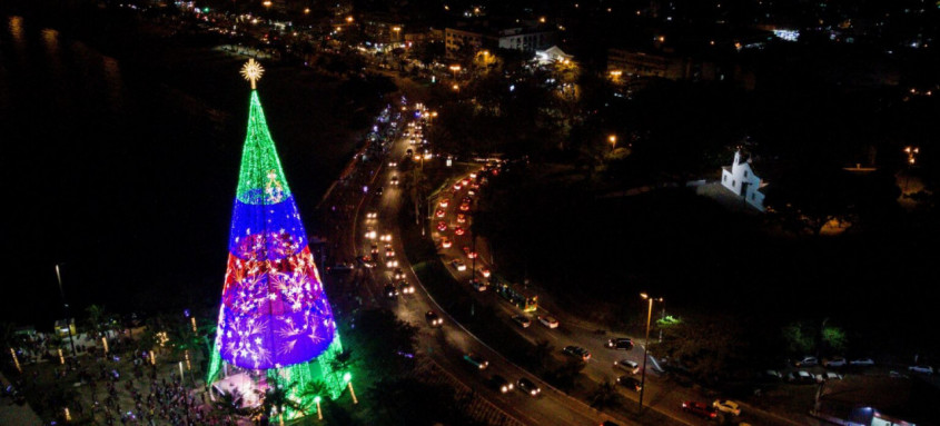 Inauguração da Árvore de Natal da Praça do Rádio Amador, em São Francisco, acontecerá no próximo dia 13