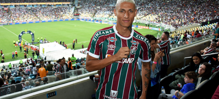 Nas duas temporadas em que defendeu o Fluminense, Richarlison marcou 19 gols
