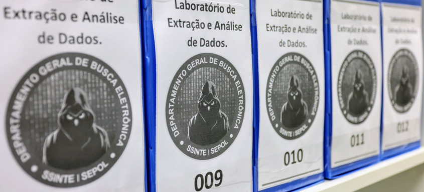 Laboratório de Extração e Análise de Dados da Polícia Civil é inaugurado e vai ampliar em 16 vezes a capacidade de extração de dados de dispositivos eletrônicos