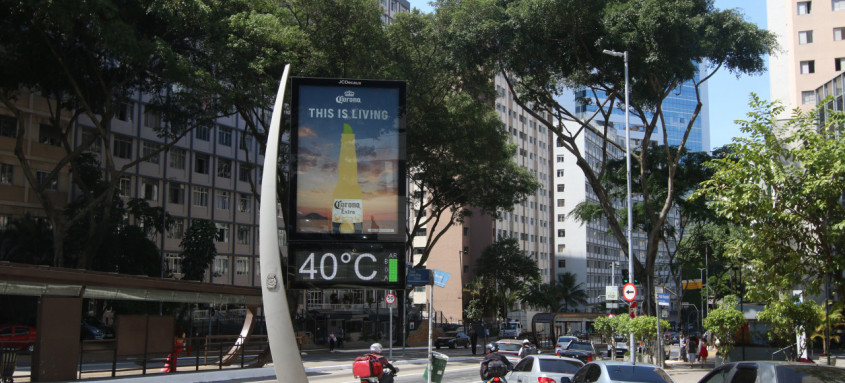 Inmet verificou uma tendência de elevação das temperaturas médias anuais ao longo do período analisado