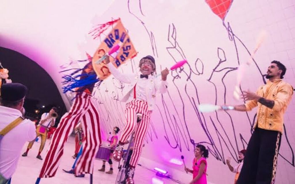 Apresentação cultural em Niterói