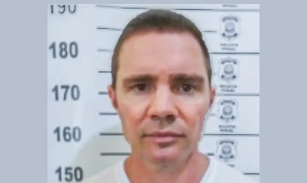 Daniel Vorcaro em imagem divulgada pela Secretaria da Administração Penitenciária de São Paulo