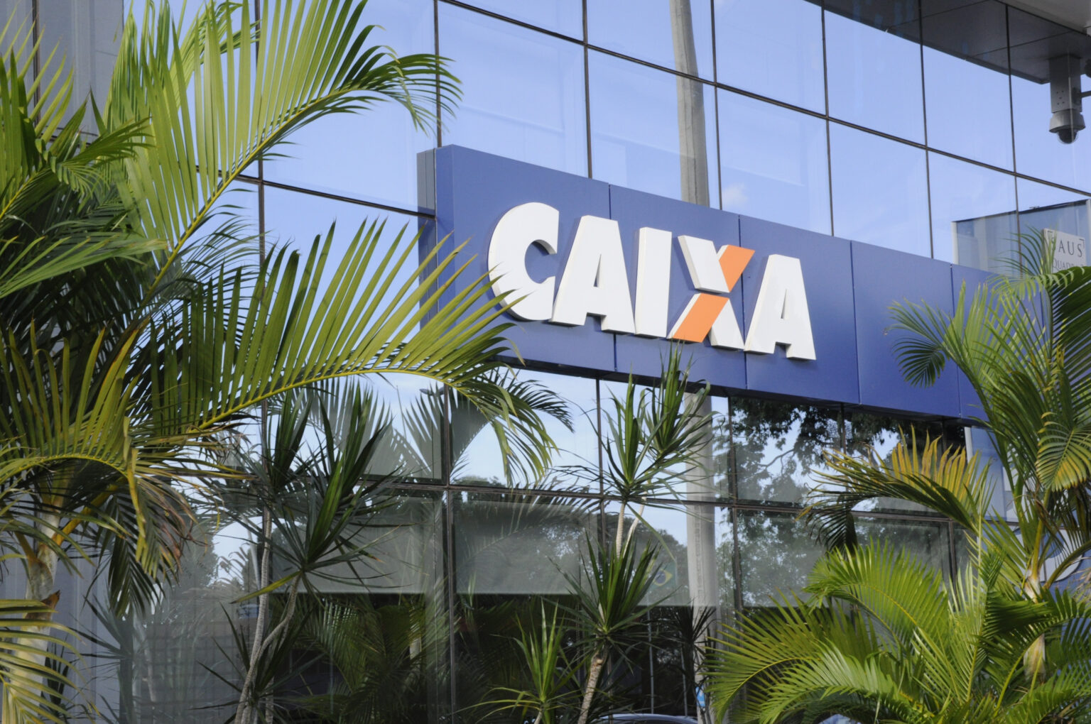 Fachada de prédio da Caixa Econômica Federal