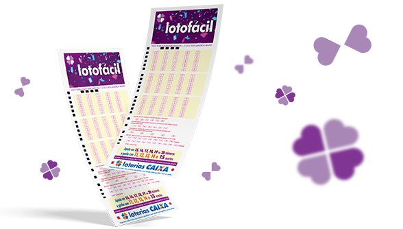Volantes e identidade visual da Lotofácil