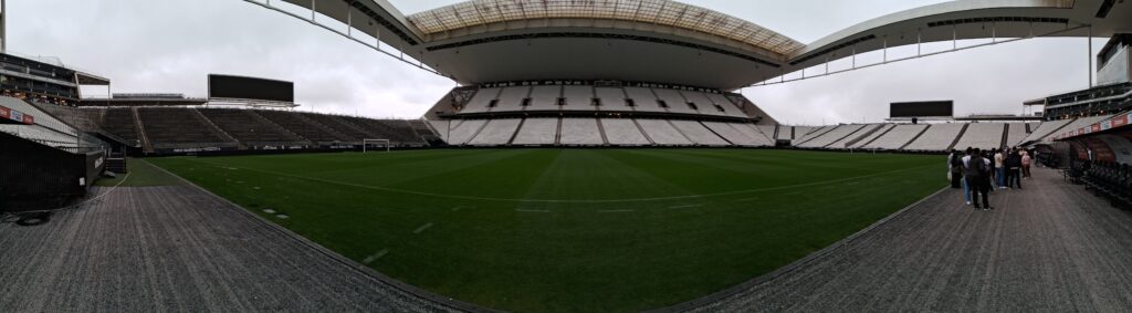 Neo Química Arena, em São Paulo, palco de Corinthians x Fluminense
