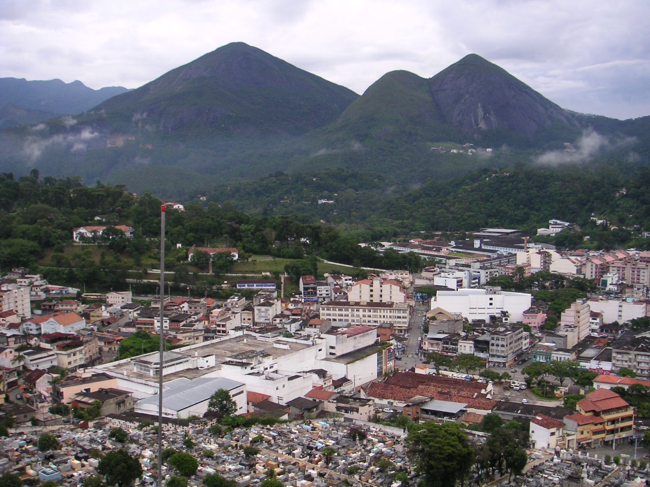 Vista do Centro de Nova Friburgo