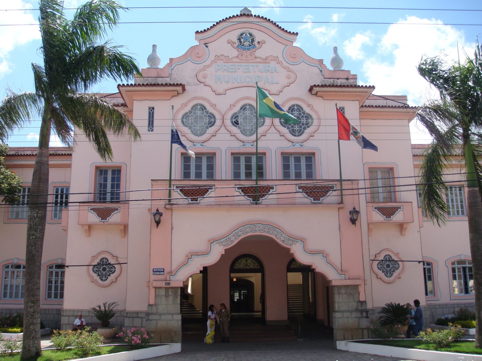 Prefeitura de Teresópolis, onde funciona o atendimento presencial do Sine