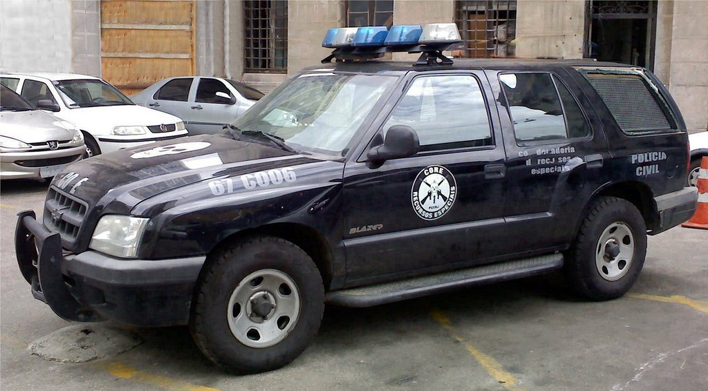Viatura da Polícia Civil do Rio de Janeiro em imagem de arquivo