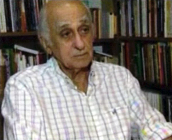Zuenir Ventura durante entrevista em 2012
