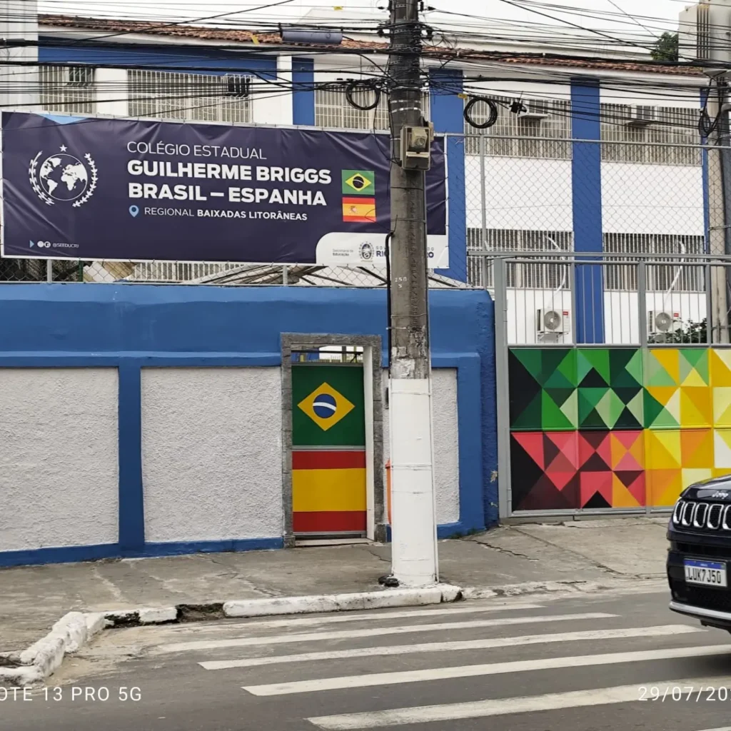 Colégio Estadual Guilherme Briggs, em Santa Rosa, Niterói