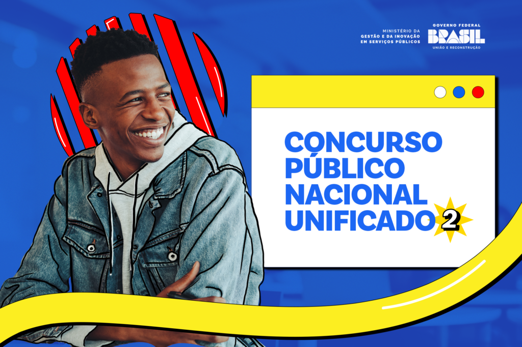 Arte institucional do Concurso Público Nacional Unificado 2