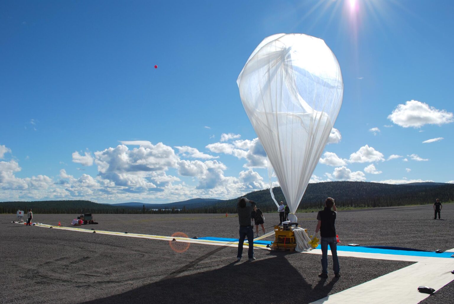 Balão científico da NASA em imagem de arquivo