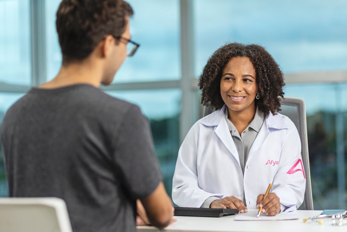 Atendimento dermatológico da Afya Educação Médica em Itaperuna