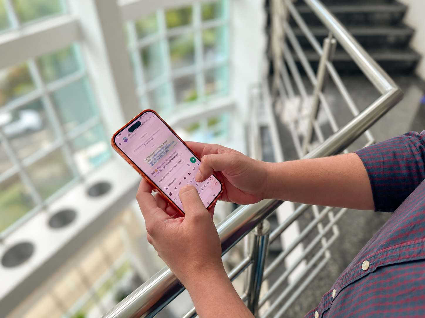 Candidatura a vaga de emprego pelo WhatsApp