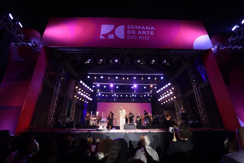 Palco da Semana de Arte do Rio