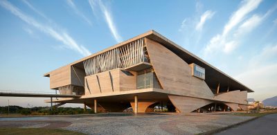 Edifício da Cidade das Artes, na Barra da Tijuca