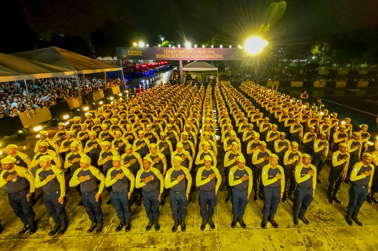 Agentes da Força Municipal formados em cerimônia no Rio de Janeiro