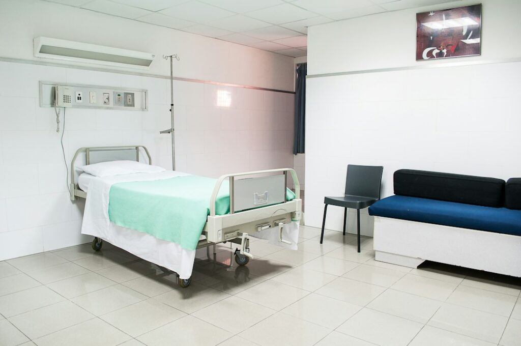 Leitos hospitalares ilustrativos, não é Hemorio
