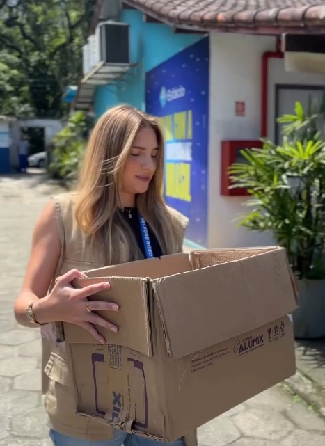 Filhotes de gambá resgatados em Belford Roxo