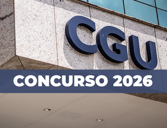 Arte oficial do concurso CGU 2026