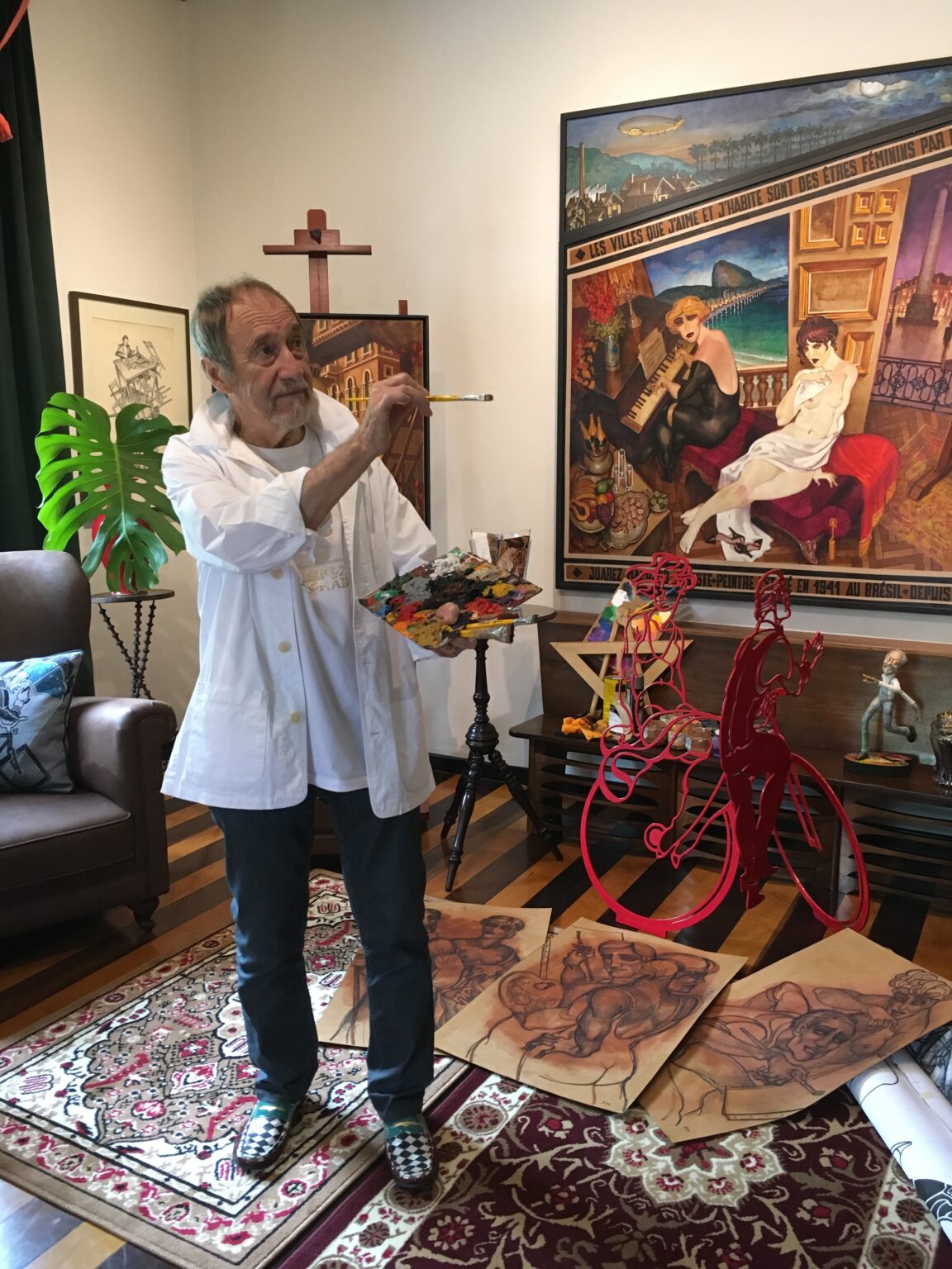 Artista plástico Juarez Machado