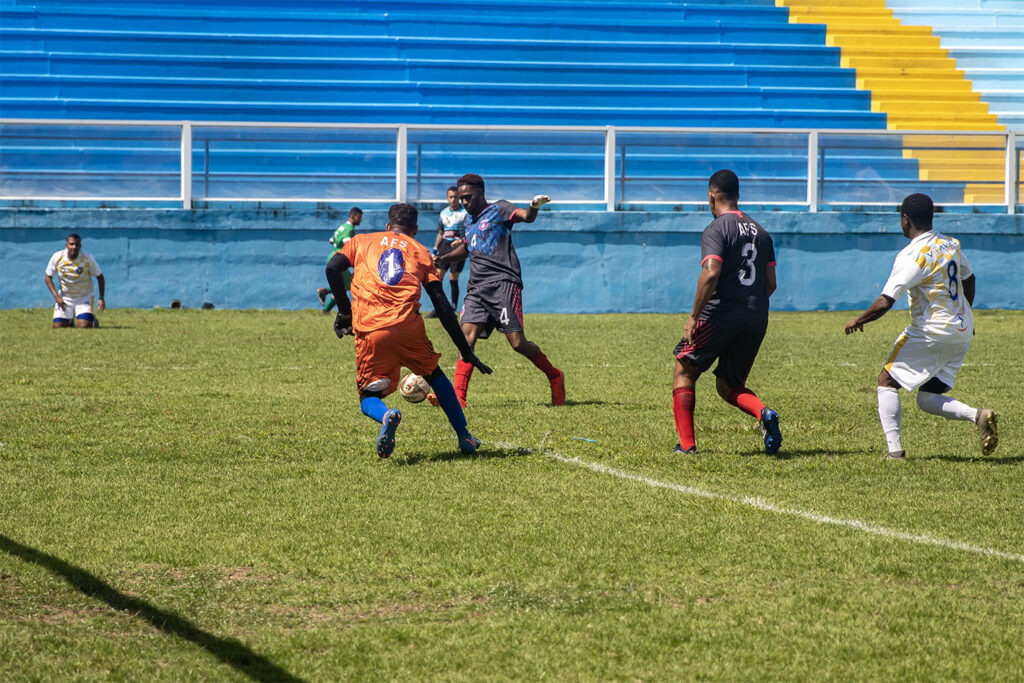 Registro institucional de futebol de surdos em Macaé, em imagem de arquivo