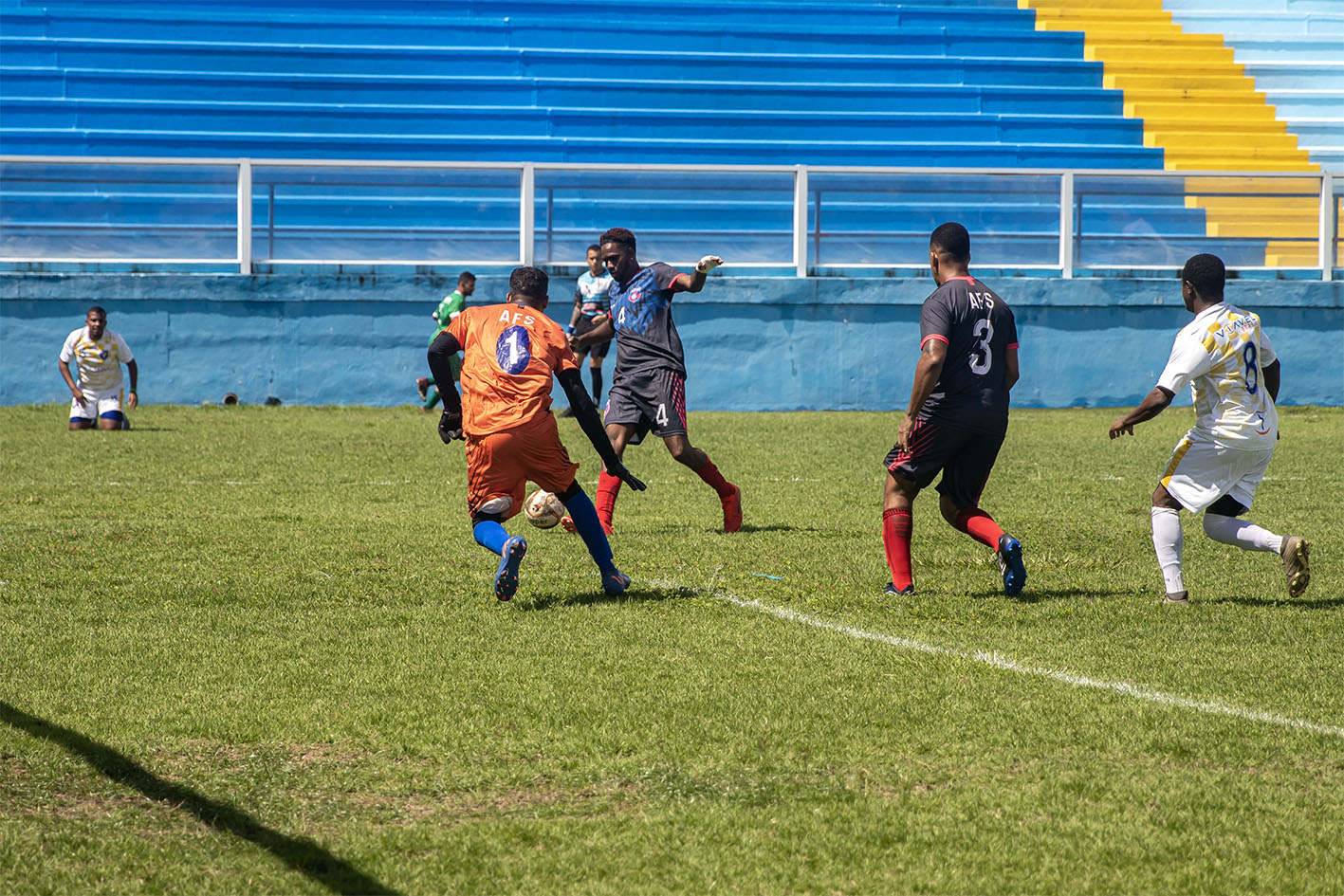 Registro institucional de futebol de surdos em Macaé, em imagem de arquivo