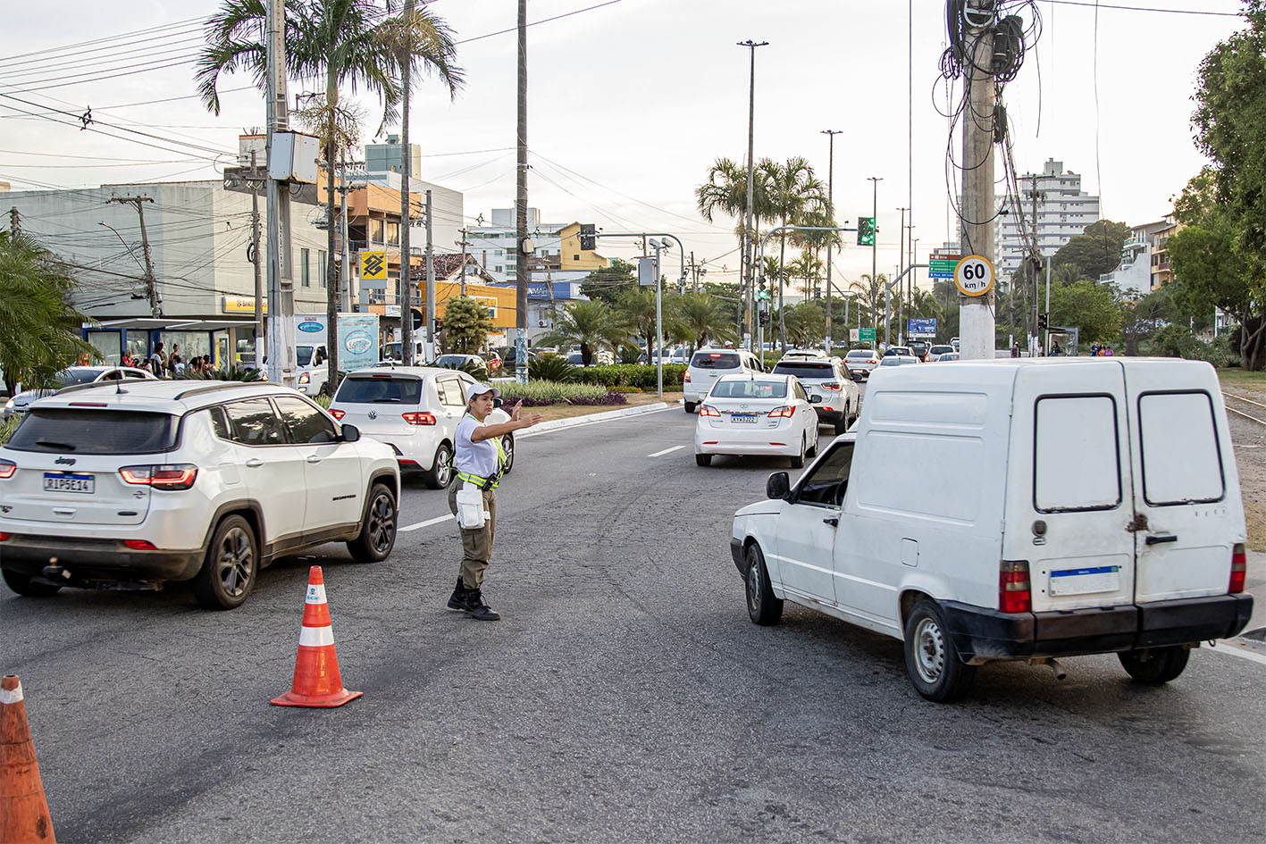 Imagem institucional de arquivo da mobilidade urbana em Macaé