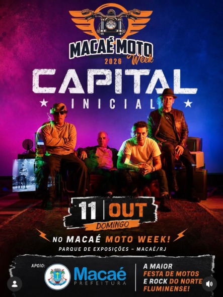 Imagem de divulgação do Macaé Moto Week 2026