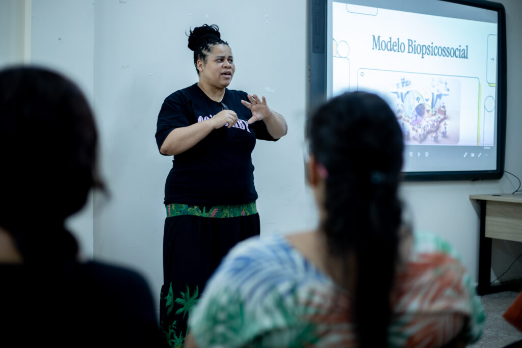 Participantes de capacitação em avaliação biopsicossocial em Maricá