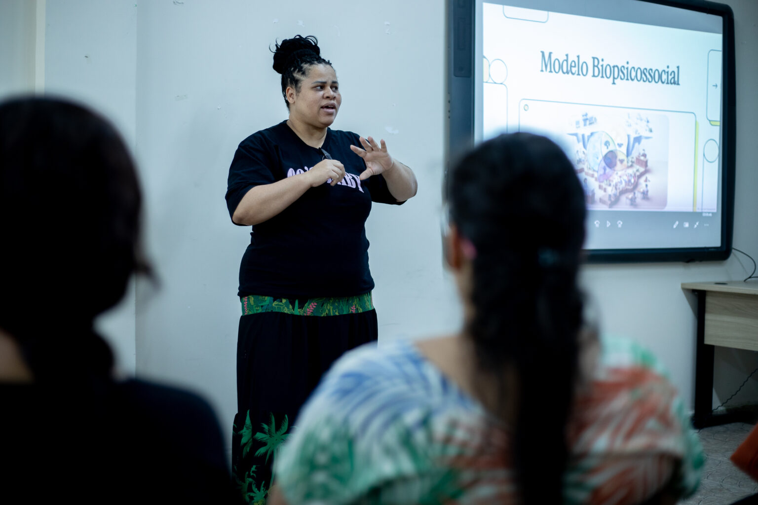 Participantes de capacitação em avaliação biopsicossocial em Maricá