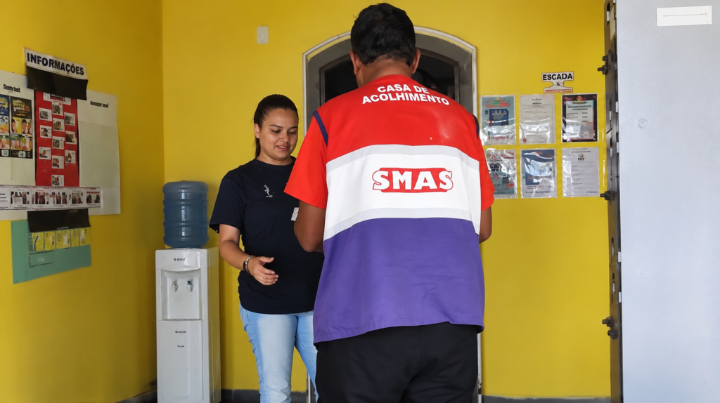 Atividade na Casa Abrigo Ernani Gomes Duarte em Maricá