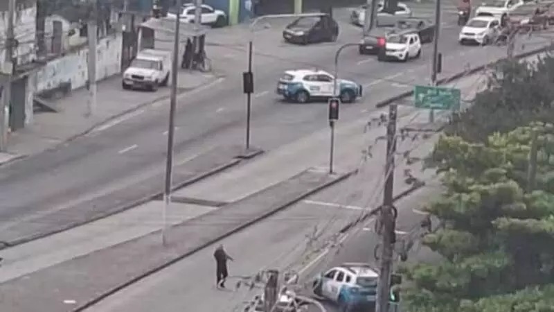 Avenida Edgard Romero, em Madureira, na Zona Norte do Rio